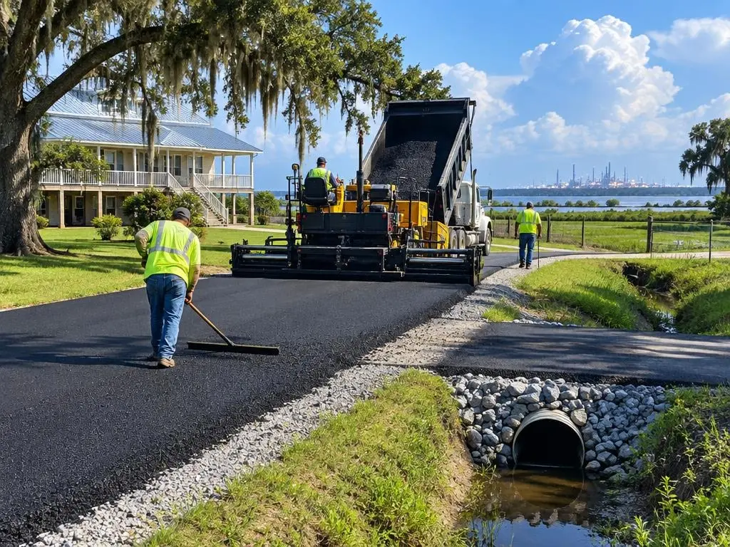 Asphalt Driveway Installation in Lake Charles, LA