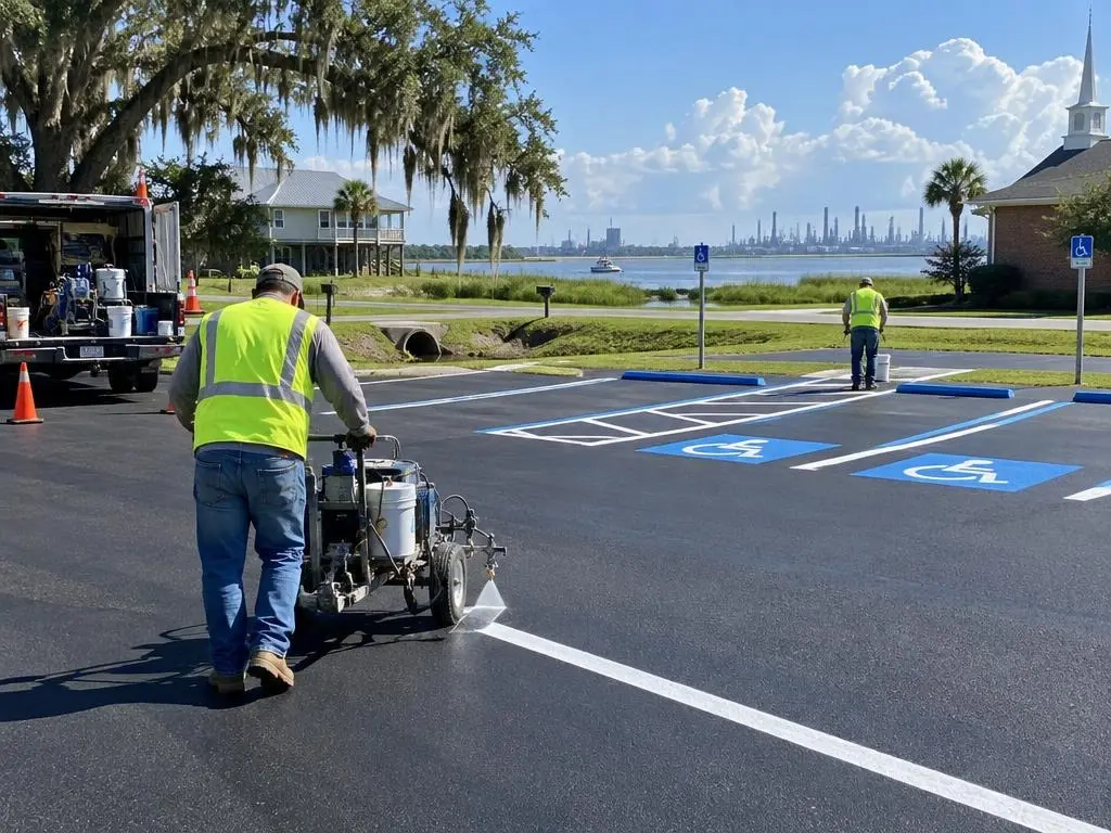 Pavement Markings & Striping in Lake Charles, LA